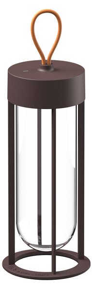 Flos Architectural FLOS, Vitro Unplugged lampă LED, maro, 2700K, reglabil, Maro / Rugină, Metal, Design
