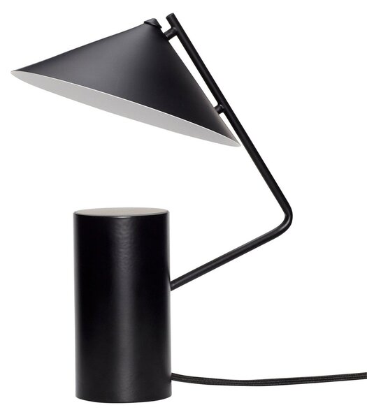 Lampă de masă Hübsch, Sen, Negru, Camera de zi, Metal, Design