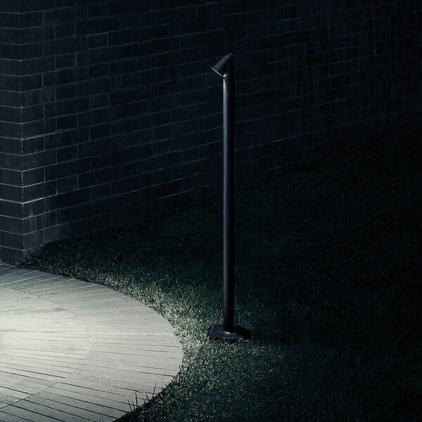 Flos Architectural FLOS Walkstick 2 lampă de trotuar 2.700K, negru, Negru, Metal, Design