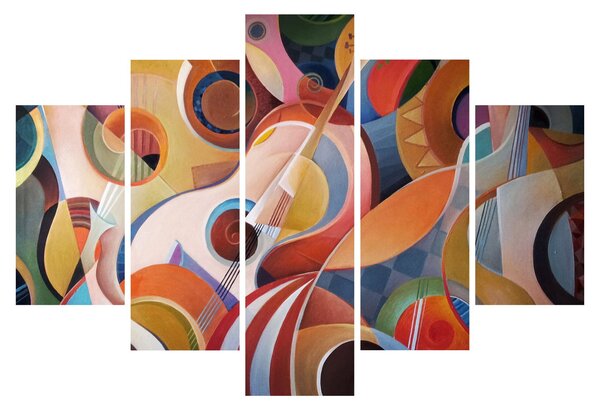 Tablou - Abstract muzical (150x105 cm)