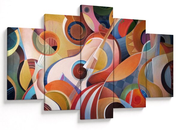 Tablou - Abstract muzical (150x105 cm)