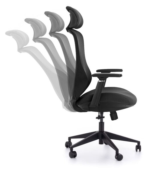 Scaun de birou Renato, negru