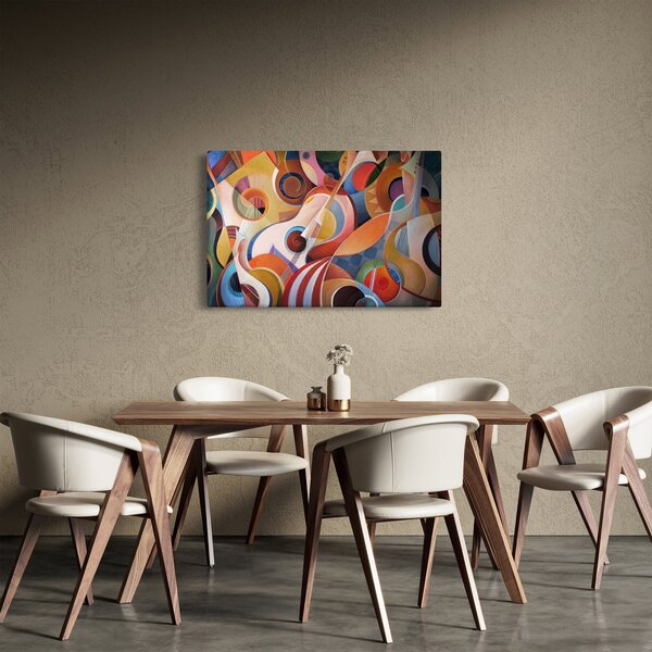 Tablou - Abstract muzical (90x60 cm)