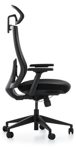 Scaun de birou Ramiro, negru