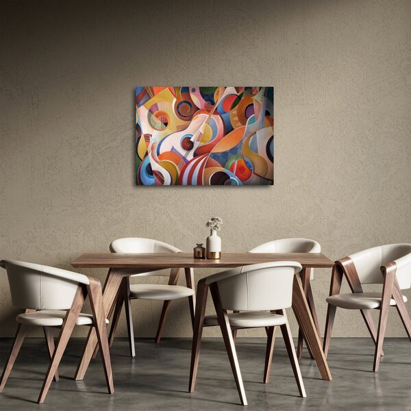 Tablou - Abstract muzical (70x50 cm)