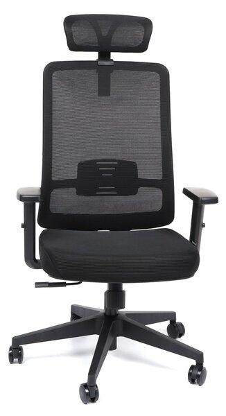 Scaun de birou Reina 1 + 1 GRATUIT, negru