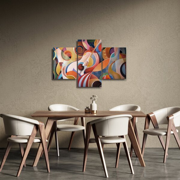 Tablou - Abstract muzical (90x60 cm)