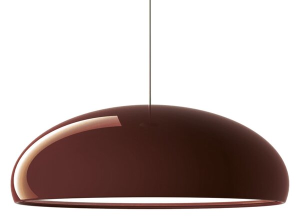 Fontana Arte Pangen - lampă suspendată retro roșu, reglabil, Roșu, Camera de zi / sufragerie, Metal, Design