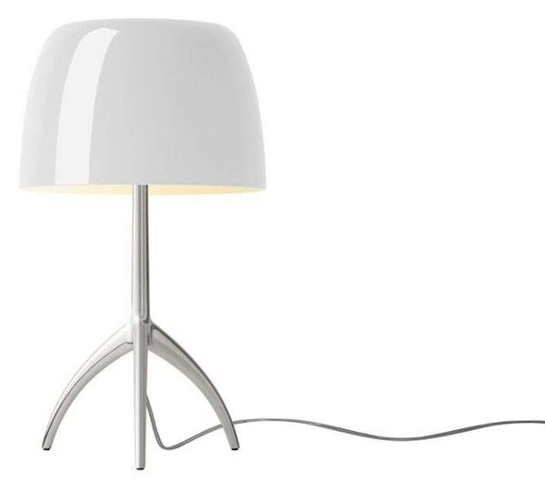 Lampă de masă Foscarini, Metalic, Camera de zi, Aluminiu