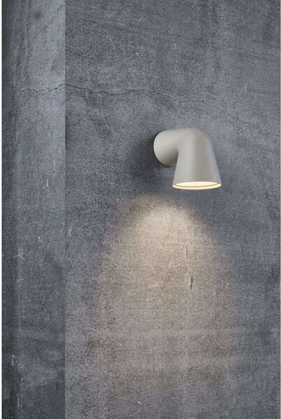 Lampă de perete Nordlux, Bej, Terasă, Aluminiu