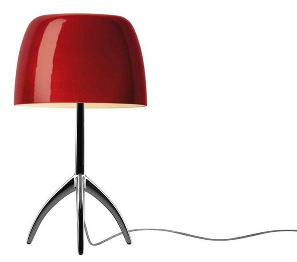 Lampă de masă Foscarini, Negru, Camera de zi, Aluminiu