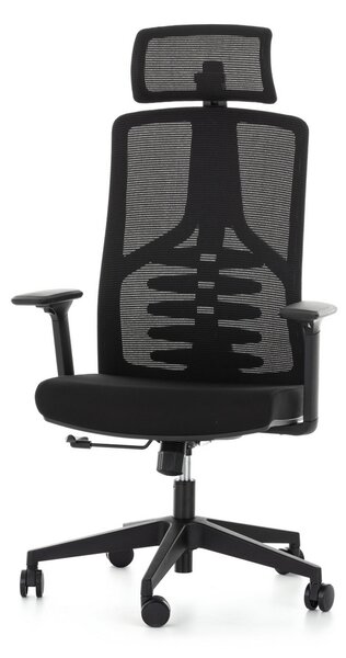 Scaun de birou Taurino, negru