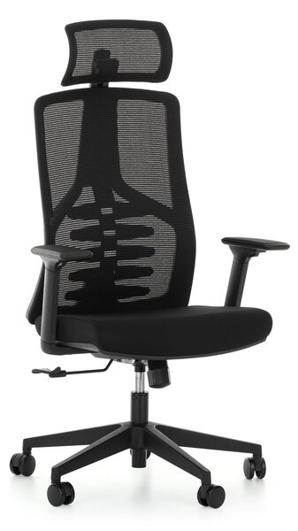 Scaun de birou Taurino, negru
