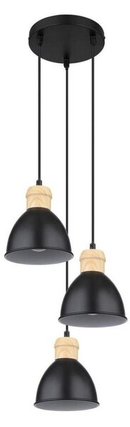 Lustră pe cablu WIHO 3xE27/40W/230V Globo 54018-3HS
