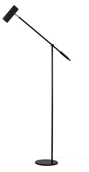 Lampadar Globen Lighting, Hubble READ, Negru, Camera de zi, Metal, Design