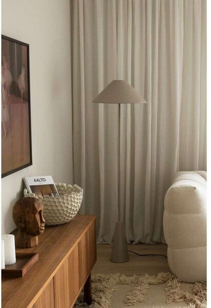 Lampadar Globen Lighting, Cannes, Bej, Camera de zi, Metal, Design