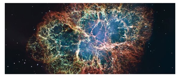 Tablou - Nebuloasa Crabului (120x50 cm)