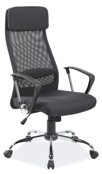 Scaun de birou Zoom, negru