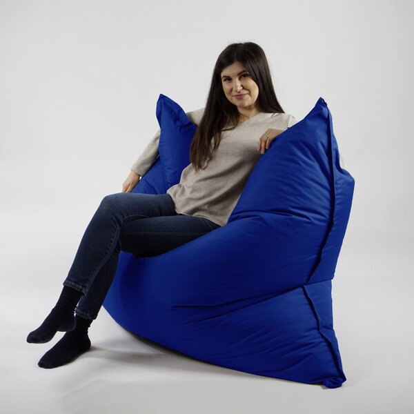 Fotoliu tip Perna Magic Pillow, Material Impermeabil - Blue Royal