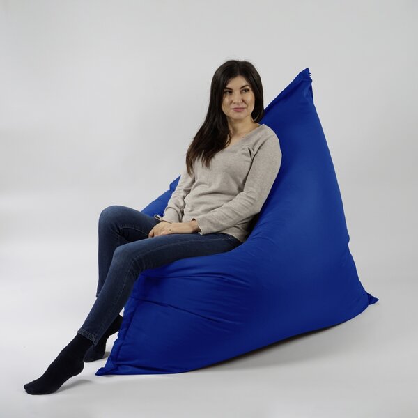 Fotoliu tip Perna Magic Pillow, Material Impermeabil - Blue Royal