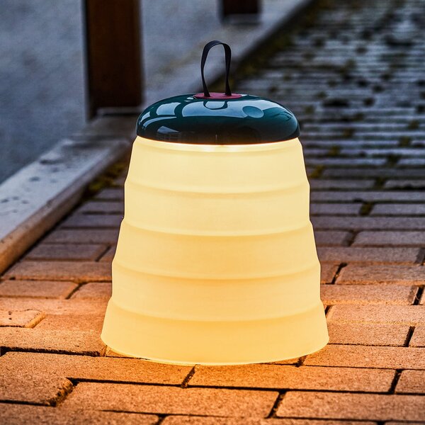Foscarini Lampa decorativă LED pentru exterior Cri Cri, verde, reglabil, Alb, Plastic, Design