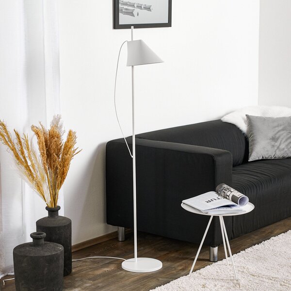 Lampadar Louis Poulsen, Yuh, reglabil, Alb, Camera de zi, Metal, Design