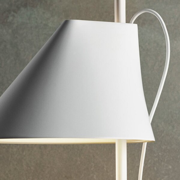 Lampă de masă Louis Poulsen, Yuh, reglabil, Alb, Camera de zi, Metal, Design