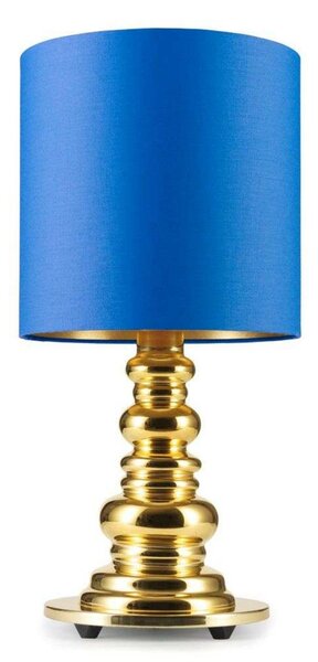 Lampă de masă DESIGN BY US, Albastru, Camera de zi, Sticlă