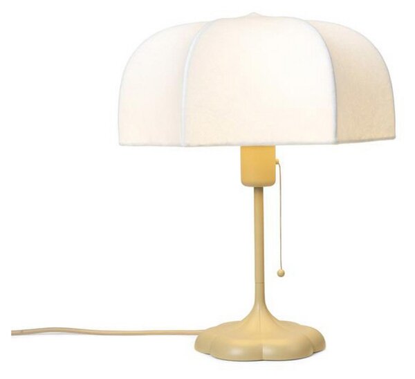 Lampă de masă ferm LIVING, Poem, Bej, Camera de zi, Metal, Design