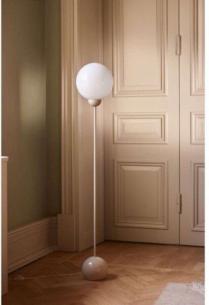 Lampadar Globen Lighting, Bej, Camera de zi, Metal