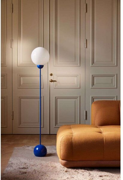 Lampadar Globen Lighting, Albastru, Camera de zi, Metal