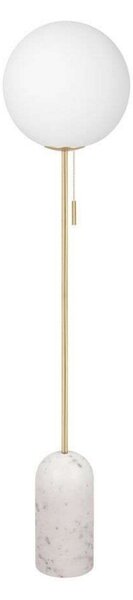 Lampadar Globen Lighting, Alb, Camera de zi, Metal