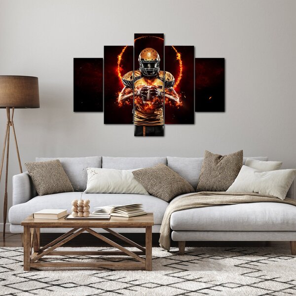 Tablou - Jucător de fotbal american (150x105 cm)