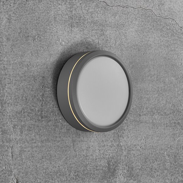 Lampă de Exterior Nordlux, Ava Smart, reglabil, Gri, Baie, Metal
