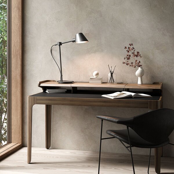 Lampă de masă DFTP by Nordlux, Stay Long, Negru, Studiu / Birou, Metal, Modern
