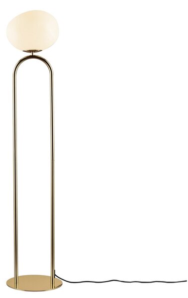 Lampadar DFTP by Nordlux, Shapes, Auriu / Alamă, Camera de zi, Sticlă, Design