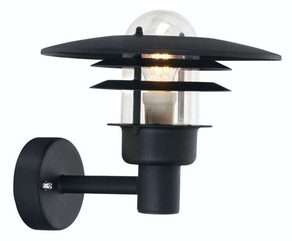 Lampă de Exterior Norlys, Negru, Terasă, Metal