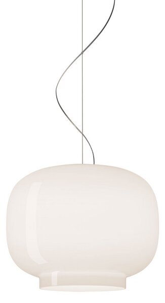 Foscarini Chouchin Bianco 3 LED lampă suspendată on/off, Alb, Bucătărie, Sticlă, Design