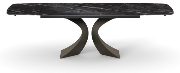 Masa ceramica extensibila Clepsydra 180 cm /90 cm / H 77 cm