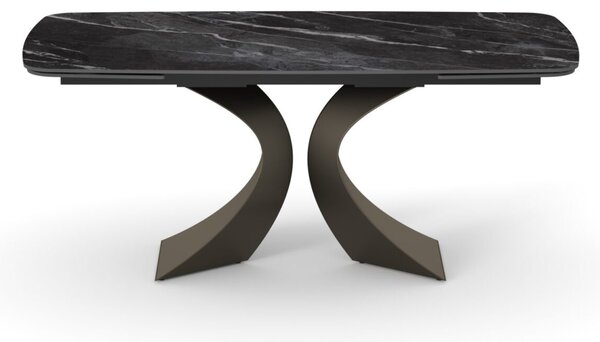 Masa ceramica extensibila Clepsydra 180 cm /90 cm / H 77 cm