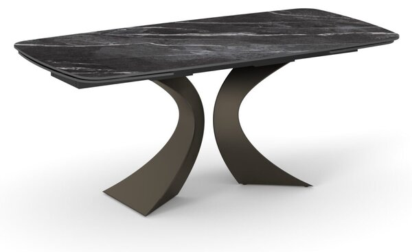 Masa ceramica extensibila Clepsydra 180 cm /90 cm / H 77 cm