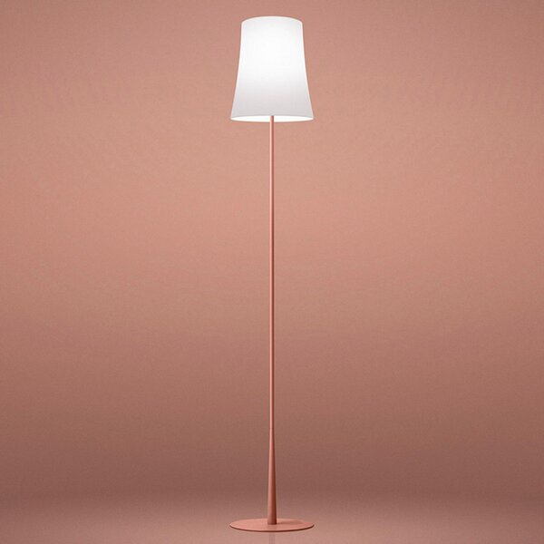 Foscarini Birdie Easy lampă de podea cărămiziu, Roșu, Camera de zi / sufragerie, Metal, Design
