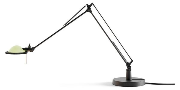 Lampă de masă Luceplan, Negru, Studiu / Birou, Aluminiu