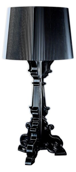 Lampă de masă Kartell, Bourgie, reglabil, Negru, Camera de zi, Plastic, Design