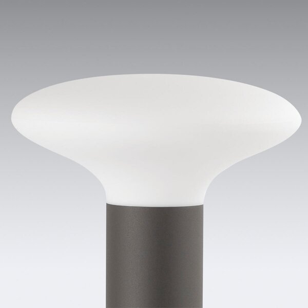 FARO BARCELONA Lampă LED cu postament Blub's, 54 cm, Negru, Metal, Modern