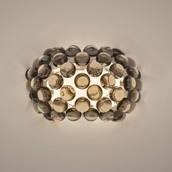 Foscarini Caboche Plus piccola R7s lampă de perete gri, reglabil, Gri, Camera de zi / sufragerie, Plastic, Design