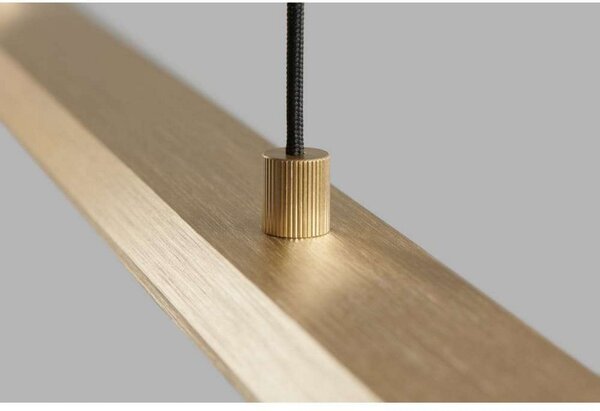 Lustră Pendul LIGHT-POINT, Auriu / Alamă, Sala de mese, Aluminiu