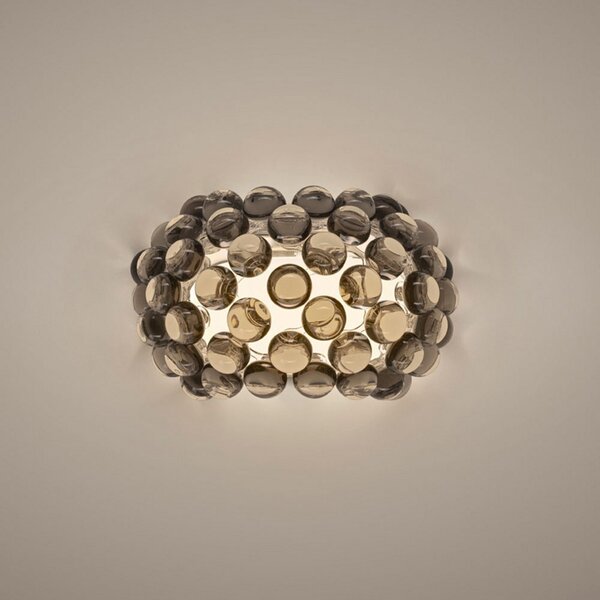 Foscarini Caboche Plus piccola R7s lampă de perete gri, reglabil, Gri, Camera de zi / sufragerie, Plastic, Design