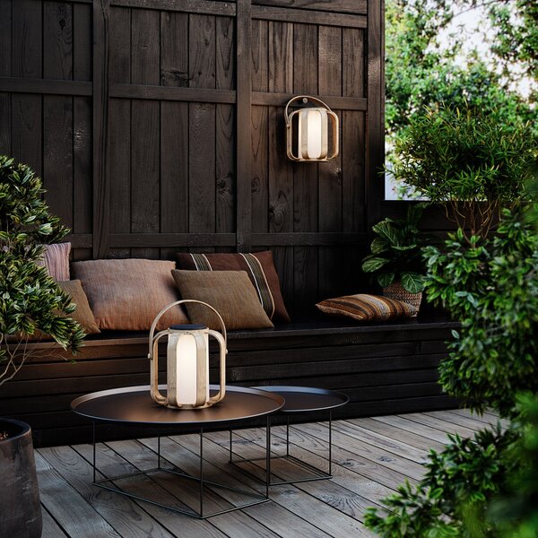 Lampă de Exterior Nordlux, Bob, Lemn, Lemn, Modern