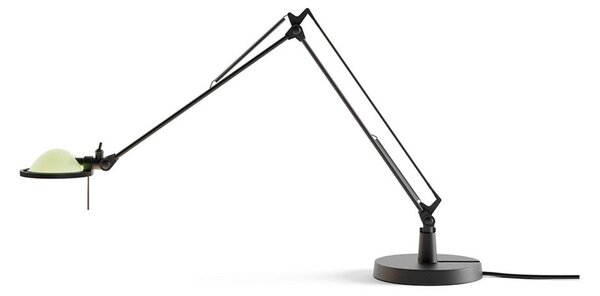 Lampă de masă Luceplan, Negru, Studiu / Birou, Aluminiu